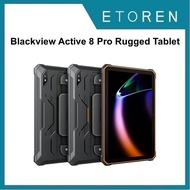 Blackview Active 8 Pro Rugged Tablet 10.36 inch LTE 256GB Black/Orange (8GB RAM)