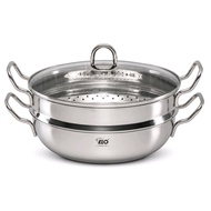 ELO Stainless 18/10 IH Induction Steamer Pot 28cm 3.2L
