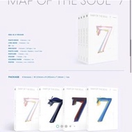 ⚠️求帶走⚠️全新現貨（連膜都沒 拆）〕！含海報！防彈BTS Map of the soul：7大黑官網版-全套（原售 2650)