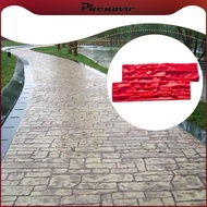 [Phenovo] Concrete Stamp Concrete Texturing Skin Polyurethane Decorative Floor Imprint for