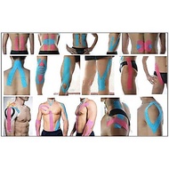 Ready Stock # Li-Ning Kinesiology Sport Tape & Protection Sport Tape Basketball Volleyball Football 