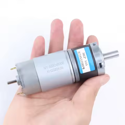 Free shipping 36PG-555 Double Shaft High Torque DC 12V 24V Planetary Gear Motor