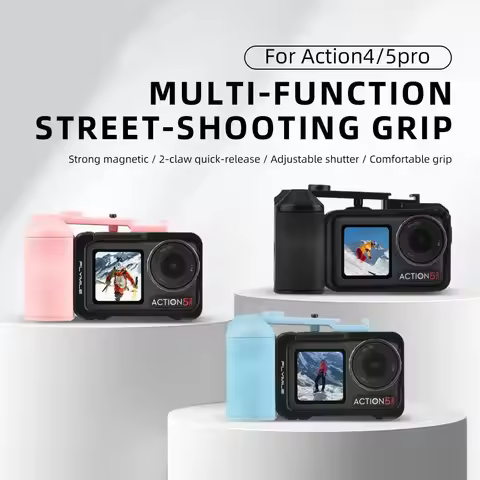 Quick Release Xplorer Grip Kit Handle Lightweight Adjustable Shutter Button Street Grip Holder for D