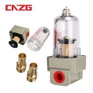 PT: AF2000-02 1/4 Pneumatic Pressure For Air Compressor Car Universal Engine Oil Filter Catch Tank R