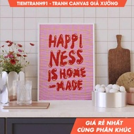 Wall painting, Happiness is Homemade Quotes Poster for Kitchen and Restaurant, Printable Art, comes 