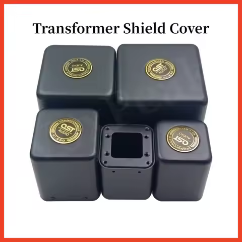 Audio Amp Power Output Transformer Shield Cover Box Shell Chassis Protective Cover House Prevent Int