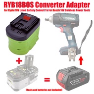 Battery Adapter RYB18BOS for Ryobi 18V Lithium Battery To for Bosch 18V Power Tool