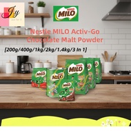 (JYSHOP4U) 🍫 Milo / Vico / Ovaltine / Nestum | 200g / 400g / 1kg / 2kg / 1.4kg 3-in-1 Chocolate Malt