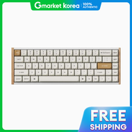 Keychron | K6 HE รน Wood White พรอมสวตชแมเหลกแบบ Hot-Swap และไฟ RGB