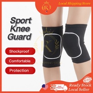 【LOCAL SHIP】1Pair Thick Soft Knee Sleeve/Guard/Pad/Support/Patella Yoga Dancing Workout Running Jogging Pelindung Lutut