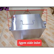 ♞,♘Stainless Grease Trap Water and Oil Separator 3gpm, 5gpm, 7gpm, 10gpm, 15gpm