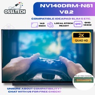 NV140DRM-N61 V8.2 M140NWHE R0 14.0 QHD 2K 40Pin LCD Screen ideapad Slim 5 14ARH7 14IRL8 14ABR8 14IAH