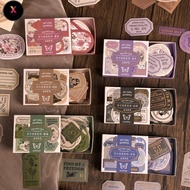 FS QOUZMO 40pcs/pack Vintage Junk journaling collage sticker[Time Enron series]diy scrapbook supplie