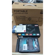 Projector Mini Portable Mirval K8 Full HD + Tv Box 4K + WiFi Universal USB