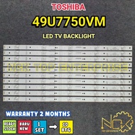 TOSHIBA 49U7750VM TV LED BACKLIGHT BARU READY STOCK 49U7750