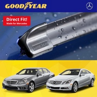 Goodyear Wiper Mercedes E-Class W212 C207 Specific Fit Version. No Adaptor Required. RHD (set of 2 wipers)