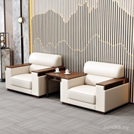 Sofa Business Club Living Room New Style Single Seat Office VIP Room Leather Reception Room Conferen