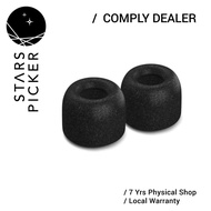Comply TrueGrip Pro TWR-200-B (38-20101) Memory Foam Earphone Tips (+/- 5.8mm diameter)