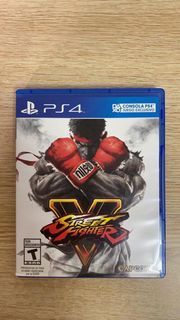 PS4 二手遊戲: Street Fighter V; Rabbids Invasion; WRC 8; Assetto Corsa Competizione