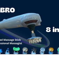 Vibro Magic Squirrel Massager 8 Head Massage Stick Original 