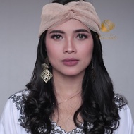 Raya Bandana - Premium Stretch Glitter Tileu Turban Bandana