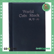 HITAM 120 Slot Coin Collection Album Wallet - Black