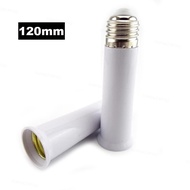 E27 to E27 120mm Lamp Holder Converter Heat Resistant Socket Light Bulb Adapter Plug Extender Led Li