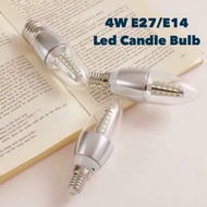 4W E27/E14 6500K LED 90% ENERGY SAVING CANDLE BULB HOME DECOR