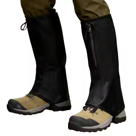 Waterproof Leg Gaiters for Hiking, Adjustable Snow Sand Rain Proof Guards, Outdoor Protective Gear f