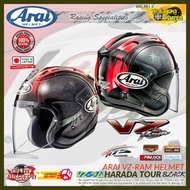 Arai Helmet VZ Ram Harada Tour Black Original Japan Premium Helmet Motorcycle