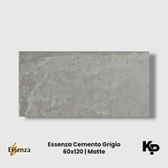 Granit ESSENZA Cemento Grigio 60x120 Cm Matte