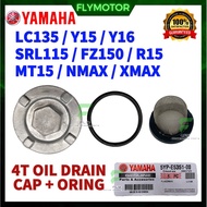 YAMAHA LC135 Y15 Y15ZR Y16 Y16ZR MT15 R15 FZ150 LAGENDA SRL115 XMAX NMAX PLUG DRAIN ORING ENGINE OIL