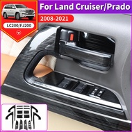For Toyota Land Cruiser 200 LC200 2008-2021 Interior Upgraded Decoration Accessories Stainless Steel