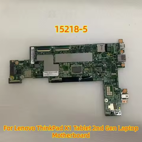 15218-5 Mainboard For Lenovo ThinkPad X1 Tablet 2nd Gen Laptop Motherboard /w cpu RAM: 8GB FRU: 00NY