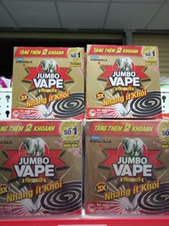 Combo 10 hộp nhang muỗi Jumbo ít khói