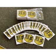 H2 Suphanburi Thailand Sticker PVC Viral / Sticker Logo Moto Viral H2 Suphanburi Thailand PVC 6×6cm 