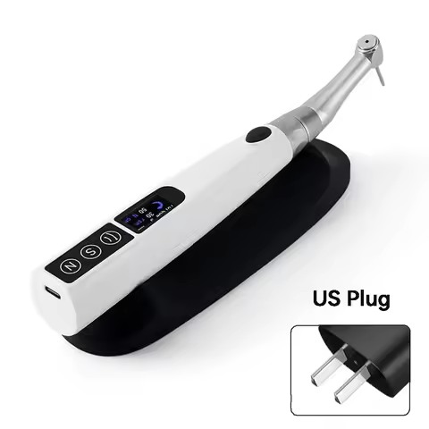 Wireless Dental Implant Motor | Torque Driver & Wrench w/ 16pc Drivers & Contra Angle Kit