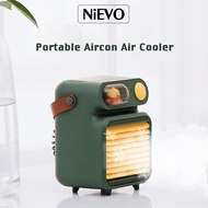 NIEVO Portable Aircon with USB Charging Table Mini Small Air Condition Air Cooler