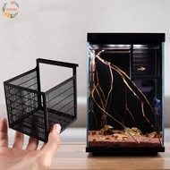 PEWANY Guppy Breeding Box, Durable Hangable Aquarium Breeder Box, Portable Ventilated Rectangular Fl