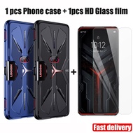 2 in 1 Protective TPU phone Cases + Glass screen protector film For Lenovo Legion Phone Duel Case For Lenovo Legion Pro 5G Cover