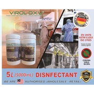 Sanitiser / 5 L / 10 L / 25 L / 100 Liter / Sanitizer / 5000 ml / Germany/ VIROL-OXY/ Anti Virus / R