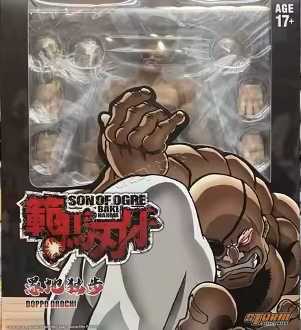 Original Storm Collectibles Baki Hanma Son of Ogre Doppo Orochi 1/12 Scale In Stock Anime Action Col