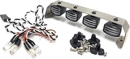 KTRC0033 1/10 1/12 Scale Front/roof Led Lights Bar for RC Toy cralwer Truck 4x4 scx10 d90 d110 cross