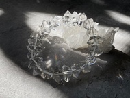 【永恆之光。美國閃靈鑽手串】紐約雙尖赫基蒙鑽、高頻能量