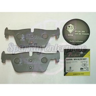 REAR BRAKE PAD WVA25307 BMW 325LI (F35) / BMW 328LI (F30) / BMW 328I (F30)