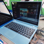 Notebook Acer V5 132p. Celeron. ram4. hd 500. layar sentuh.ok semua