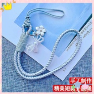 handphone strap handphone strap crossbody New original hand-woven short mobile phone lanyard Chinese style strong and durable unisex wrist rope