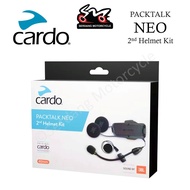 CARDO Packtalk Neo 2nd Helmet Kit Mount Accessory Set Motorcycle Intercom Helmets Sound Helmetkit