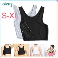 CHERRY Vest Breast Reinforced Chest Shaper Breast Binder  Tomboy