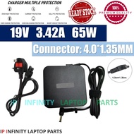 33W/45W/65W Laptop Charger 1.75A/2.37A/3.42A 4.0mm Connector Compatible ASUS Vivobook A412D A407M A5